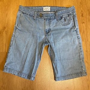 Levi Strauss bermuda jean shorts